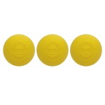 Velocity Practice Lacrosse Balls - 1, 2, 3, 6, 12, 18, 24, 36, 60 and 120 Packs - Official Size and Weight - Yellow