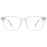 TIJN Blue Light Blocking Glasses for Women Men Clear Frame Square Nerd Eyeglasses Anti Blue Ray Computer Screen Glasses