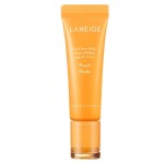 LANEIGE Lip Glowy Balm, Peach: Sheer Tinted Lip Moisturizer with Shea Butter, for Hydrating Shine & Soft Lips