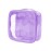 EzPacking Clear TSA Approved 3-1-1 Travel Toiletry Bag for Carry On/Quart Size Transparent Liquids Pouch for Airport Security/Reusable See Through Vinyl & PVC Plastic Organizer Men Women (Lilac)
