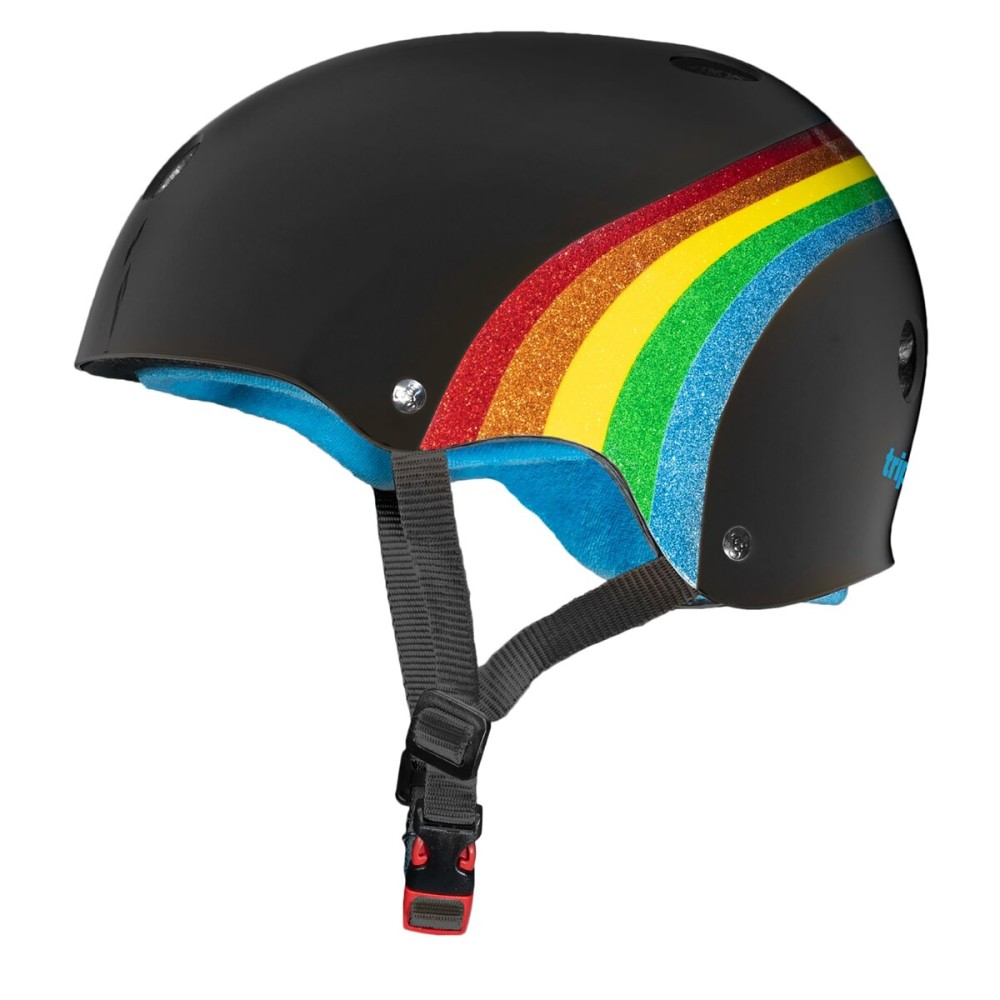 Triple Eight Certified Sweatsaver Helmet for Skateboarding, BMX, Roller Derby, Roller Skating, Inline Skating, Scooter and Bike