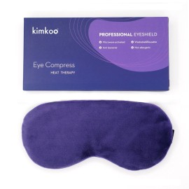 Kimkoo Moist Heat Eye Compress&Microwave Hot Eye Mask for Dry EyesHeated Eye Mask Natural and Healthy Therapies