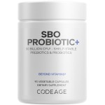 Codeage SBO Probiotics, 50 Billion CFUs Per Serving, Multi Strain Soil Based Organisms Blend and Organic Fermented Botanical Blend, Shelf-Stable, 90 Capsules