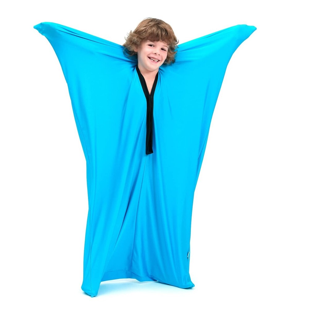 SANHO Sensory Sock Body Sock,Large,Perfect for Children with Sensory Processing Disorder,Updated Version,Bright Blue