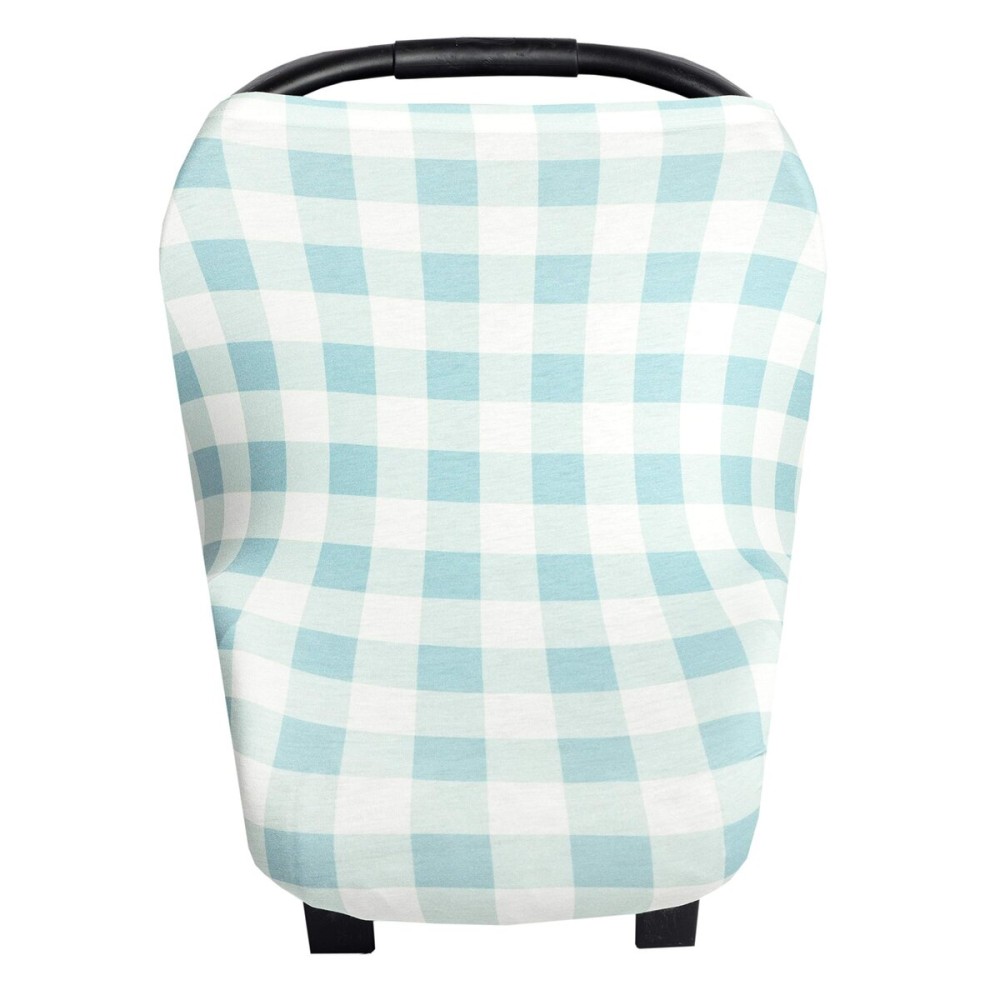 Lincoln Multi-Use Cover: Car Seat, Nursing & Stroller Cover - Stretchy Fabric, All-Season Use, Stylish Designs, Easy Access for Moms