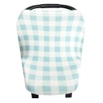 Lincoln Multi-Use Cover: Car Seat, Nursing & Stroller Cover - Stretchy Fabric, All-Season Use, Stylish Designs, Easy Access for Moms