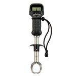 Piscifun Fish Gripper with Digital Fish Scale, Memory Function Fishing Scale, Save Up to Most 10 Set of Weight, Saltwater-Resistant, Portable Stainless Steel Fish Lip Gripper, Fishing Gear Gift, Black