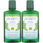 Auromere Ayurvedic Mouthwash - Vegan, Fluoride Free, Alcohol Free, Natural, Non GMO (16 fl oz), 2 Pack