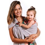 Nalakai Ring Sling Baby Carrier, Soft Linen Baby Sling, Baby Wrap, Comfort, Style, and Giving Back - Carry Your Little One with Love