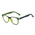Outray Kids Computer Anti Blue Light Glasses for Boys and Gilrs Anti Eyestrain 2185c3 Green