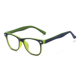 Outray Kids Computer Anti Blue Light Glasses for Boys and Gilrs Anti Eyestrain 2185c3 Green