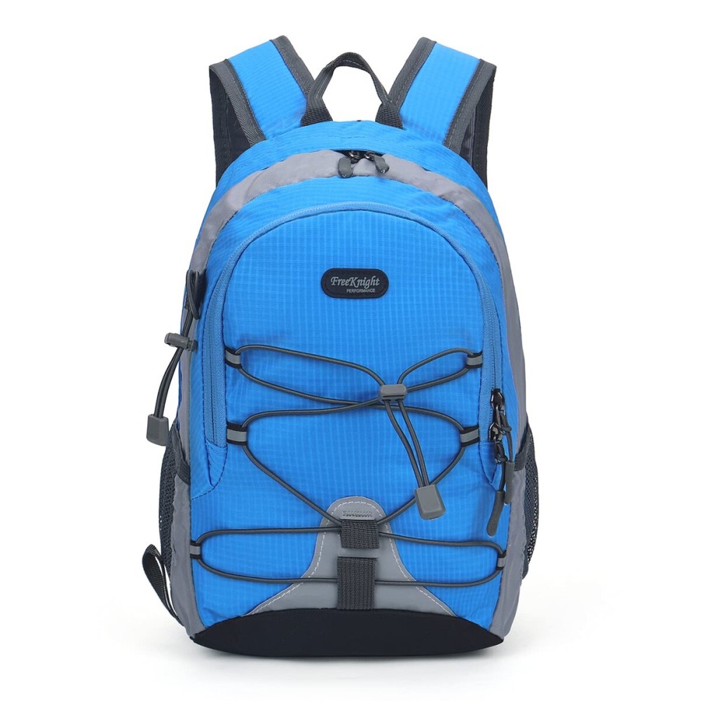 10L Small Hiking Backpack for Kids Ages 3-6 Girls Boys Under 4 feet, Mini Waterproof Outdoor Sport Travel Camping Daypack (Blue)