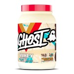 GHOST Whey Protein Powder, Peanut Butter Cereal Milk - 2LB, 26G of Protein - Whey Protein Blend - Post Workout Fitness & Nutrition Shakes, Smoothies, Baking & Cooking - Soy & Gluten-Free