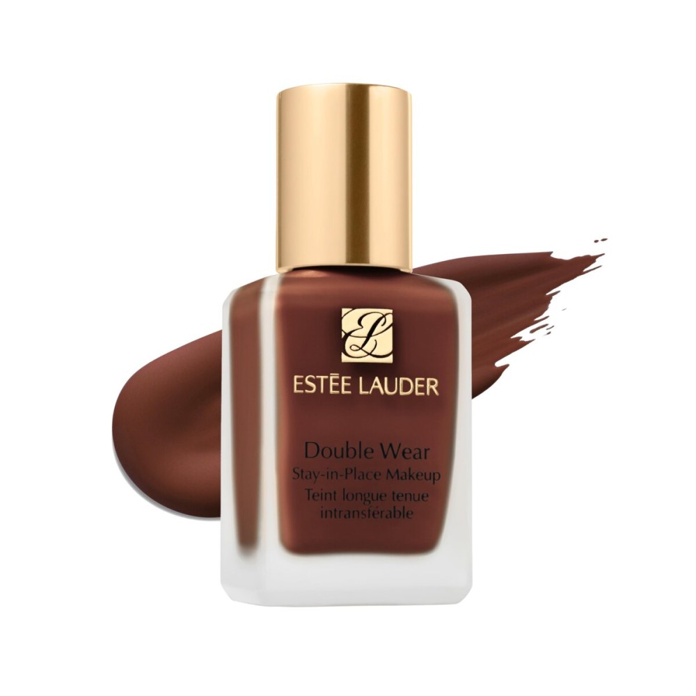 Este Lauder Double Wear Stay-in-Place 24-Hour Long-Wear Matte Foundation Makeup, 1 Fl Oz, 8C1 Rich Java