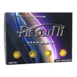 ACCUFLI Max Soft Golf Balls (Matte Yellow 12PK)
