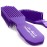 Purple Detangler Brush by Felicia Leatherwood - For Kinky, Curly, Wavy 4c or Straight Hair - Tame Your Tangles Smooth Your Coils - Pain Free for All Ages