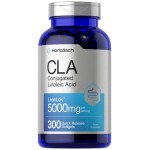 Horbach CLA Supplement | 300 Softgel Pills | Maximum Potency | Conjugated Lineolic Acid from Safflower Oil | Non-GMO, Gluten Free