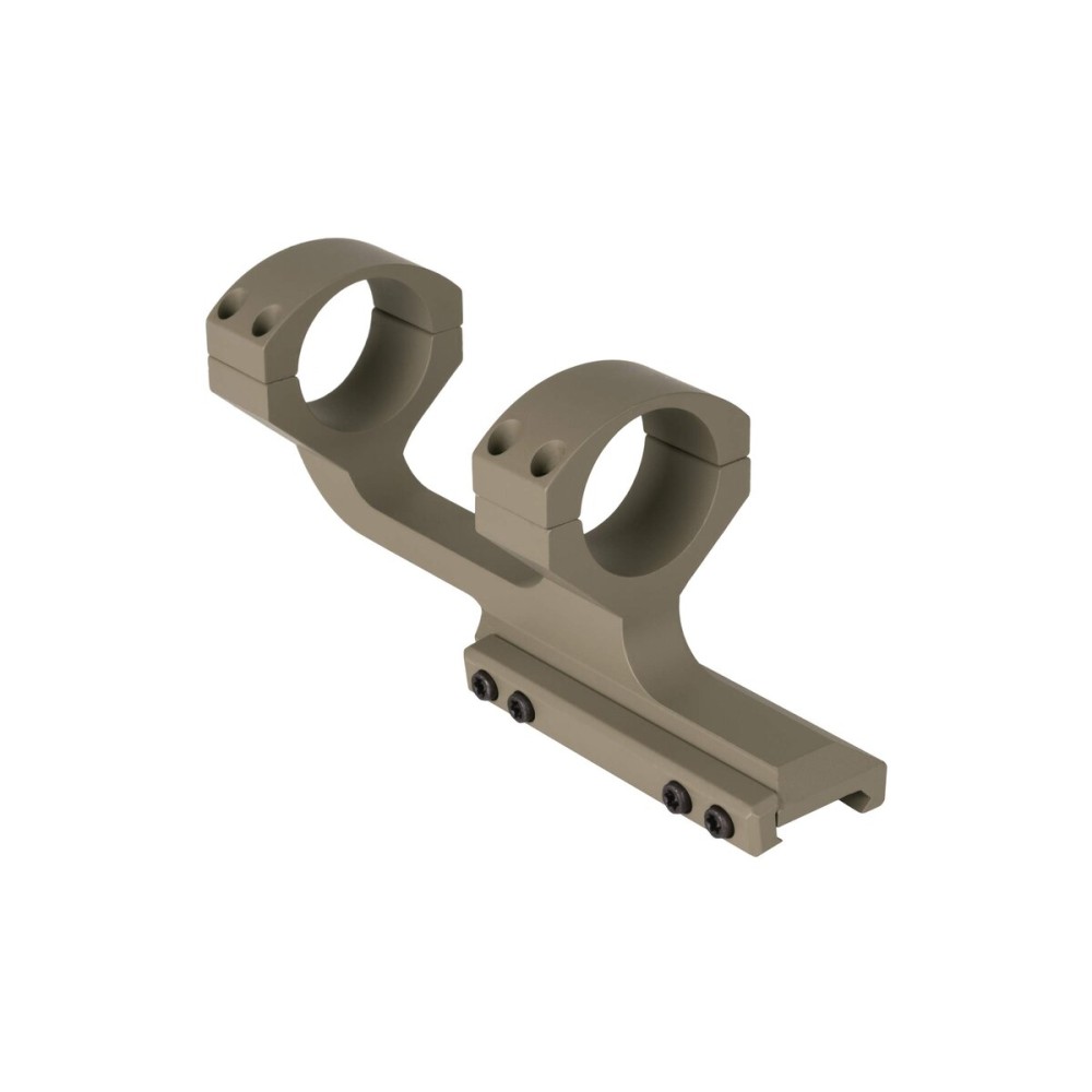 Monstrum Slim Profile Series Offset Cantilever Picatinny Scope Mount | 30 mm Diameter | Flat Dark Earth