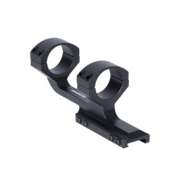 Monstrum Slim Profile Series Offset Cantilever Picatinny Scope Mount | 30 mm Diameter | Black
