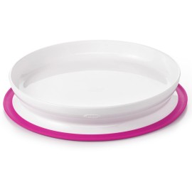 OXO Tot Stick & Stay Suction Plate, Pink
