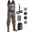Foxelli Chest Waders, Waterproof 4mm Neoprene Hunting & Fishing Waders for Men & Women with Boots