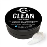 Challenger Fragrance Free Cream Pomade | Non-Comedogenic Styling Product | Unscented Hair Gel | Medium Firm Hold & Clean Ingredients | 1.5oz