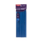 Red by Kiss Flexi Rods - Heatless Hair Curler for 90S Glamorous Bouncy Curls Beach Waves, No Slips, Sleep Styler (10 Length, 9/16 Diameter)