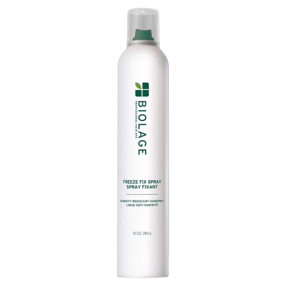 Biolage-Freeze Fix - Humidity-Resistant Fast-Drying Anti-Frizz Hairspray, Long-Lasting Strong Hold, For All Hair Types, Vegan & Paraben-Free