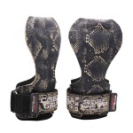 Cobra Grips PRO Weight Lifting Gloves Heavy Duty Straps Alternative Power Lifting Hooks Best for Deadlifts Adjustable Neoprene Padded Wrist Wraps Support Bodybuilding (PRO Snake Rubber TM)