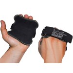 Original Lifting Grips The Alternative to Gym Workout Gloves Comfortable & Light Weight Grip Pad for Men & Women That Want to Eliminate Sweaty Hands Gym Gloves (Single Pair) (Black FIT Model)