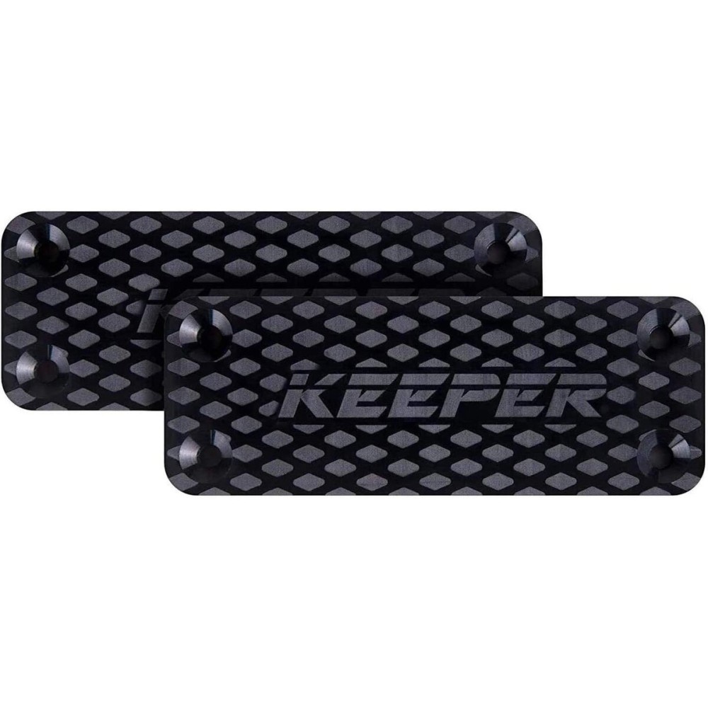 KEEPER MG Gun Magnet for Vehicle - 2 Pack, Magnetic Quickdraw Holder for Rifle, Handgun, Shotgun, Pistol up to 35lbs - Tactical Car Holster & Mount for Home, Desk, Truck Accessories for Men