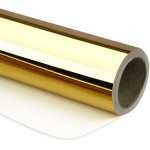 RUSPEPA Gold Metallic Wrapping Paper - 81.5 Sq Ft - Christmas Wrapping Paper Perfect for Wedding,Birthday,Christmas,Baby Show - 30 inches x 32.8 feet