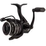 PENN Pursuit III Spinning Fishing Reel, Black/Silver, 6000