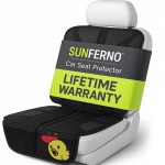 Sunferno Car Seat Protector for Child Car Seat - Baby Car Seat Cover for Ultimate Protection | Keeps Upholstery Clean, Safe & Damage-Free | Waterproof, Padded & Anti-Slip for Stress-Free Rides