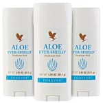 Forever Living - Aloe Ever-Shield - Aluminum-Free Deodorant with Soothing Aloe for Sensitive Skin - 3.25 oz Stick (Pack of 3)
