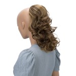 CAISHA 12 Hair Piece Braid Ponytail Extension Voluminous Wavy Golden Blonde Red Brown Mix PH218