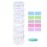 7 Day Pill Organizer Case Stackable Weekly Supplements Vitamins Pills Holder Dispenser Large Clear Transparent with Extra Lid