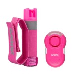 SABRE Runner Pepper Gel, Maximum Police Strength OC Spray, Reflective Strap for Easy Carry & Access, 0.67 fl oz, 4X Longer Spray Time - Up to 13 Seconds, Optional Clip-On Alarm & LED Armband Combos