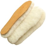 Australian Sheepskin Insoles,Thick and Warm Wool Insole,Women Men Replacement Insole (11 M US Men)