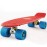 Skateboards Children 22 inch Complete Mini Criuser Kids Skateboard Toddler Board for Boys Girl Youth Beginners Teenagers Board Adults Patinetas Dog (Red Blue)
