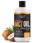 Intentionally Bare Pure C8 MCT Oil Organic - Brain Octane C8 MCT Oil for Clean Energy, Keto Paleo and Vegan Diet - Unflavored Brain Octane for Coffee, Shakes and Salads - Coconut MTC 32oz