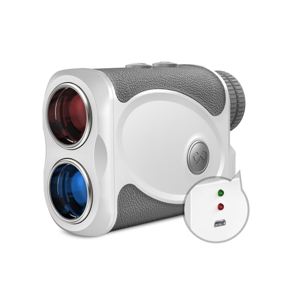WOSPORTS Golf Rangefinder, 800/1200 Yards Laser Range Finder, High Precision Flag Lock with Pulse Vibration, Tournament Legal Rangefinder for Golfing and Hunting, Battery Included