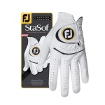 FootJoy Men\'s StaSof Prior Generation Golf Glove White Cadet XX-Large, Worn on Left Hand