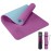 Yoga Mat Non Slip, Eco Friendly Fitness Exercise Mat with Carrying Strap,Pro Yoga Mats for Women,Workout Mats for Home, Pilates and Floor Exercises (Purple/Teal, Thickness-6mm)