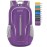 ZOMAKE Ultra Lightweight Packable Backpack 25L, Foldable Hiking Backpacks Water Resistant Small Folding Daypack for Travel(Purple)
