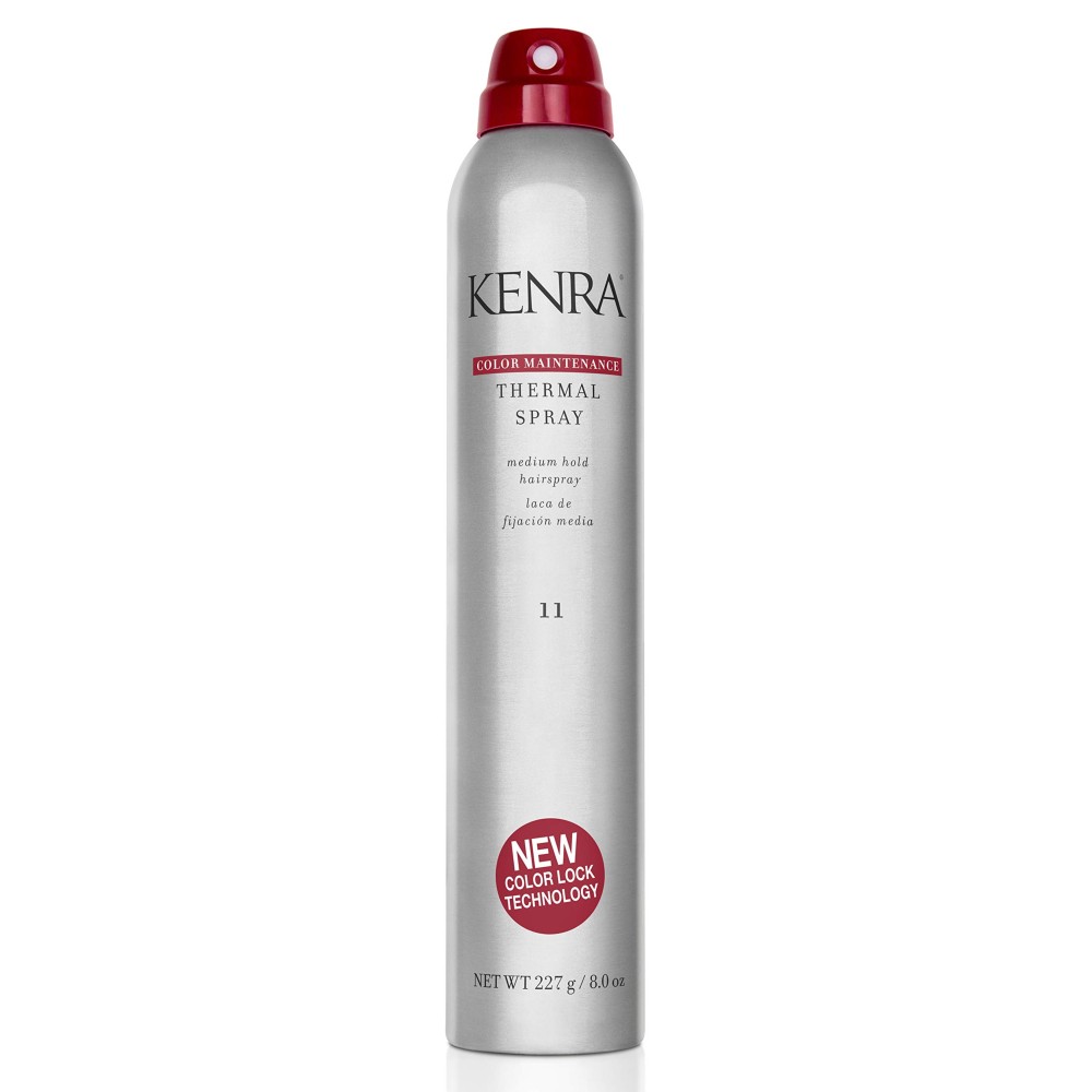 Kenra Professional Color Maintenance Thermal Spray 11 | Color Protection Hairspray | All Hair Types | 8 oz (Pack of 1)