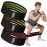 Tribe Lifting Fabric Resistance Bands for Exercise - Hip Bands for Working Out Legs, Glutes, Knees and Thighs for Men and Women - Cloth Circle Booty Bands for Physical Therapy (Black)