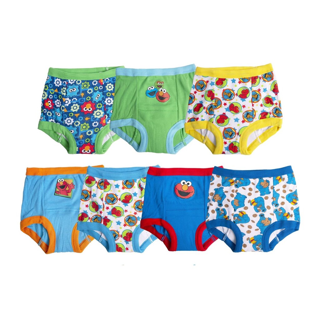Potty Training Pants with Elmo, Cookie Monster, Big Bird + Stickers & Success Chart