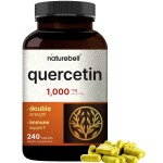 NatureBell Quercetin1000mg Per Serving | 240 Capsules, Ultra Strength Quercetin Supplement | Bioflavonoids for Healthy Immune Support, Third Party Tested, Non-GMO & No Gluten