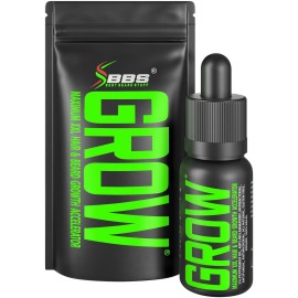 Beard Growth Serum - GROW Maximum XXL Beard Growth Oil for Men -Thickens & Fills Patches - Facial Hair & Scalp Treatment - Beard & Hair Thickening Conditioner & Enhancer